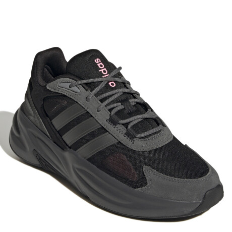 Championes de Mujer Adidas Ozelle Cloudfoam Negro - Gris Topo