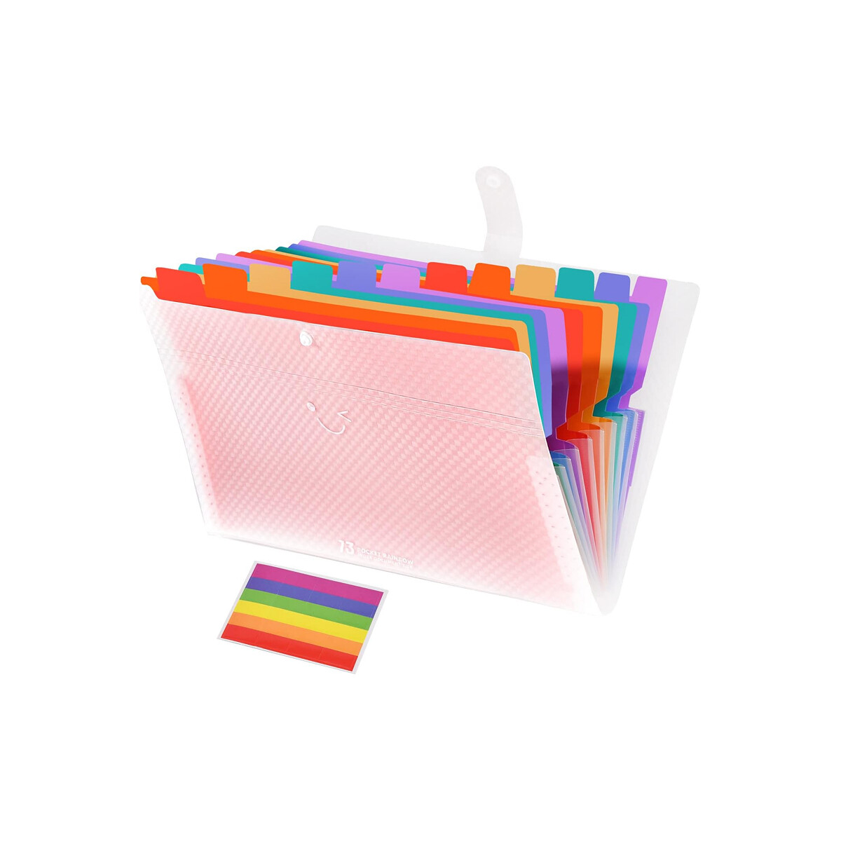 Carpeta A4 con 13 compartimentos y separadores 