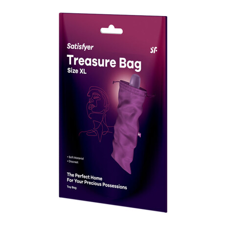 Funda Satisfyer Treasure Bag XL Violeta
