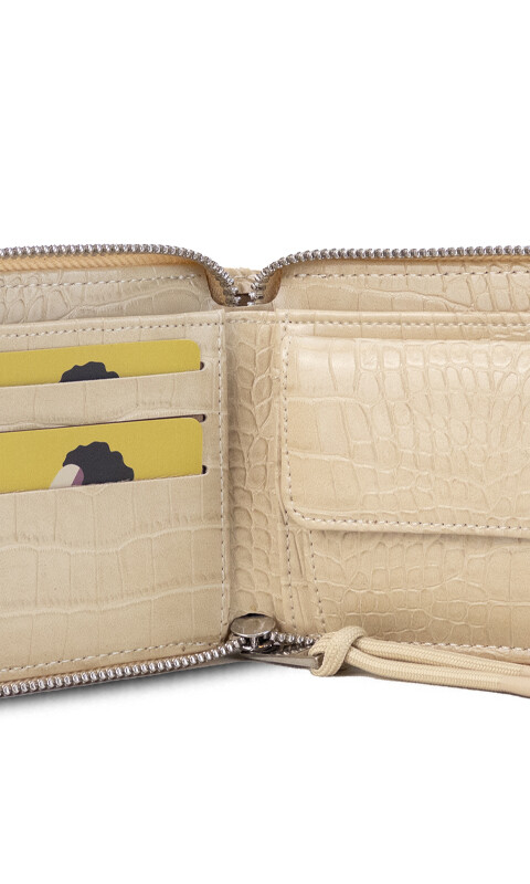 BILLETERA CANDELA CROCO NUDE