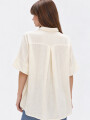 Camisa Litsa Crudo / Natural