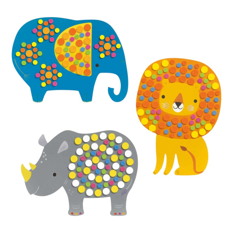 Mosaicos Soft Jungle Djeco Mosaicos Soft Jungle Djeco