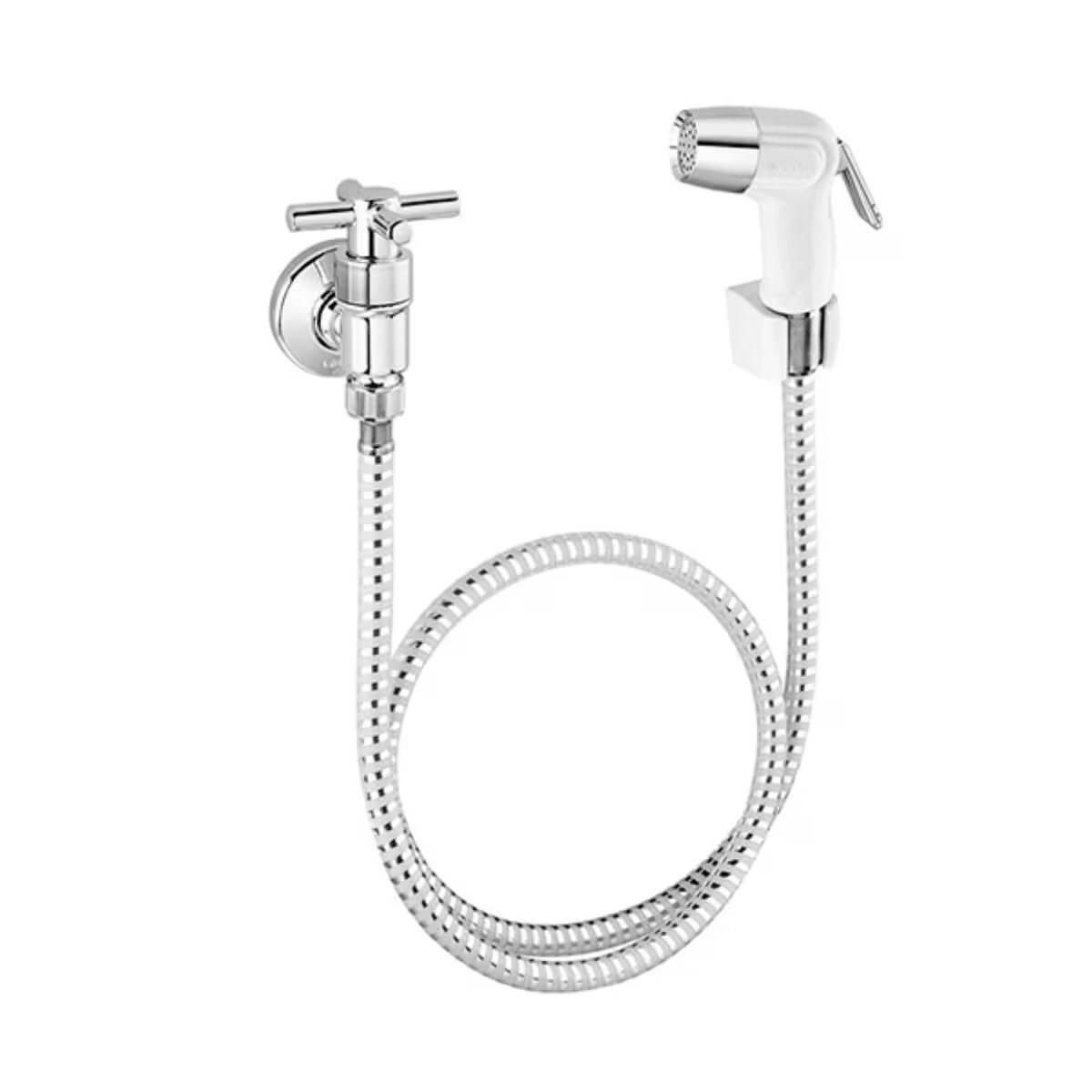 Grifería De Ducha Higiénica Fienza Cromo 