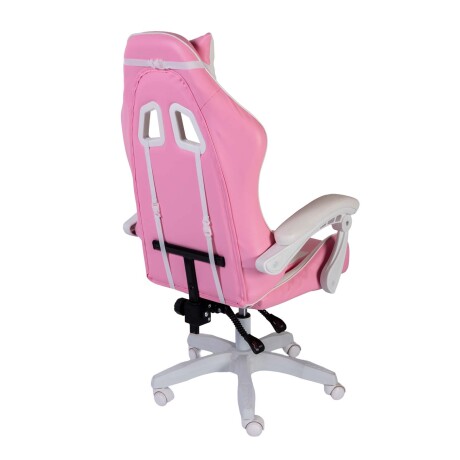 SILLA GAMER POLIPROPILENO BLANCO FLEUR