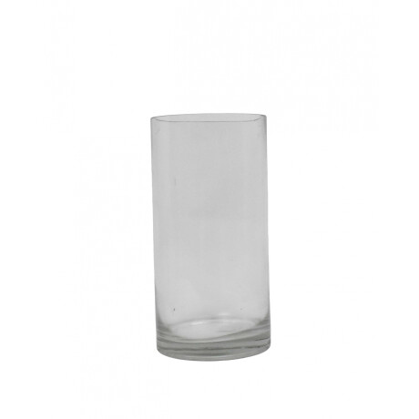 FLORERO VIDRIO CILINDRICO BASE GRUESA TRANSPARENTE 12X25CM 25747 FLORERO VIDRIO CILINDRICO BASE GRUESA TRANSPARENTE 12X25CM 25747