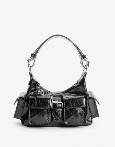 City Cartera Baguette Multipocket - Negro
