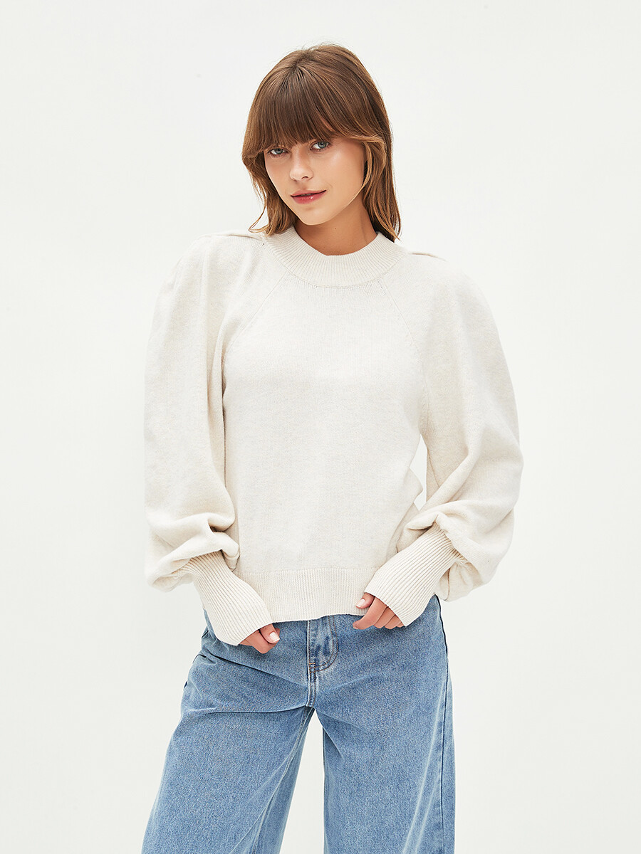 BUZO RAMONA - GRIS MELANGE C 