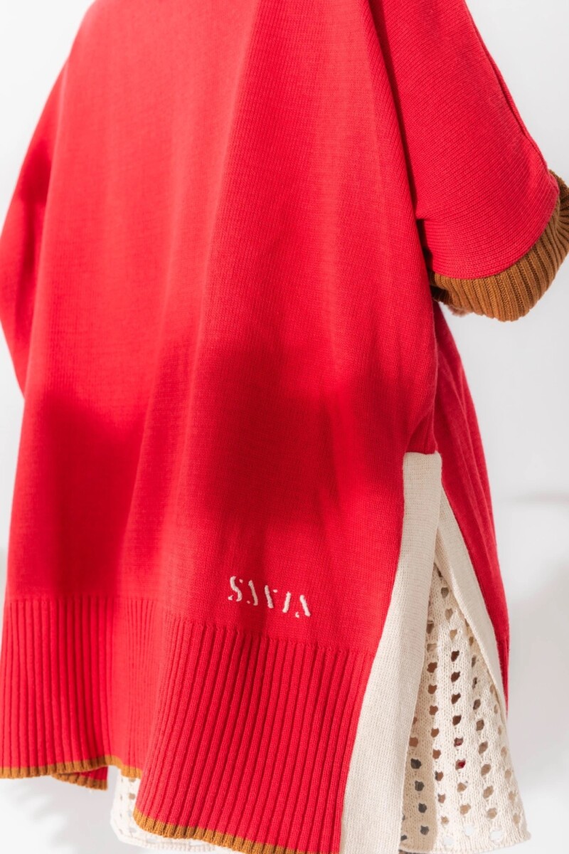 BUZO PAMELI COTTON Rojo