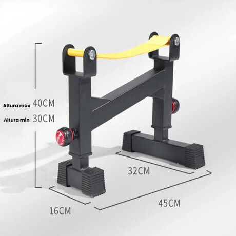 Soporte Para Barra Amortiguador Peso Muerto Ajustable Gym004018