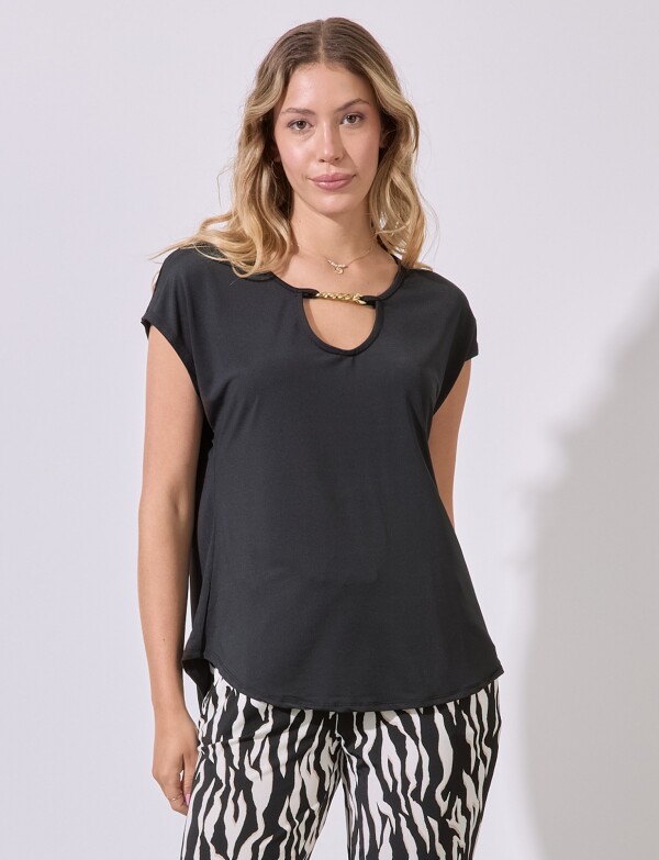 Blusa Cadena NEGRO