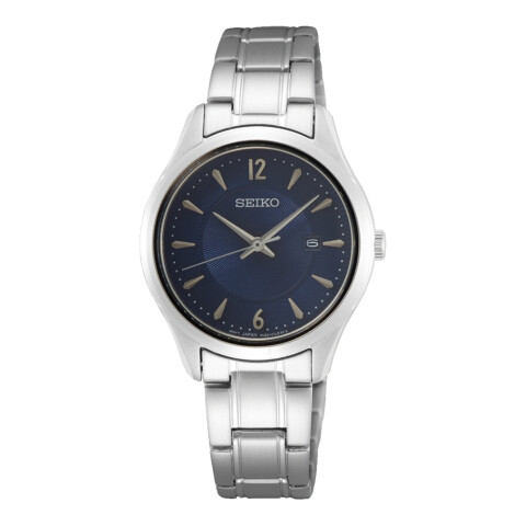 Reloj Seiko SUR425P1 para mujer con correa de acero Azul
