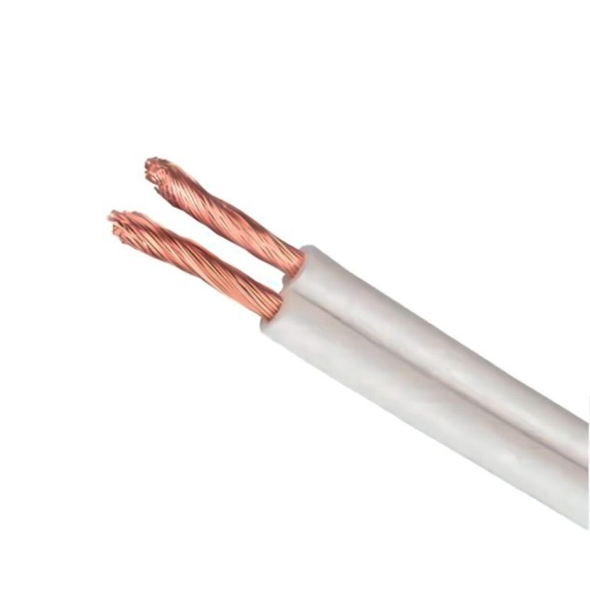 CABLE GEMELO 2X2 X METRO Blanco