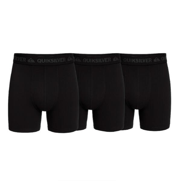 Quiksilver Boxers Hombre - Negro/Negro/Negro Negro-Negro