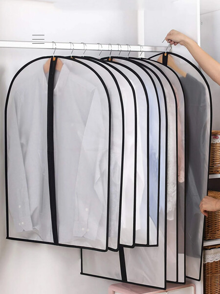 PORTA TRAJES - 1 unidad BLANCO