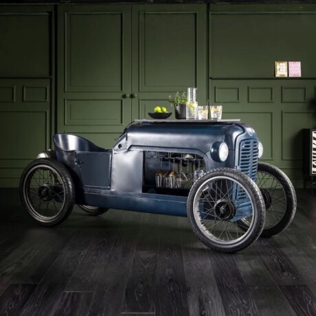 MESA DE BAR RACING CAR Azul - -
