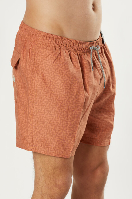 SHORT BUTER S23 RUSTY Naranja
