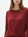 Remera Flea Bordeaux Oscuro