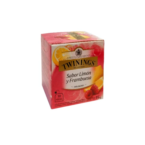 TE TWININGS LIMON FRAMBUESA x 10 sob Unica