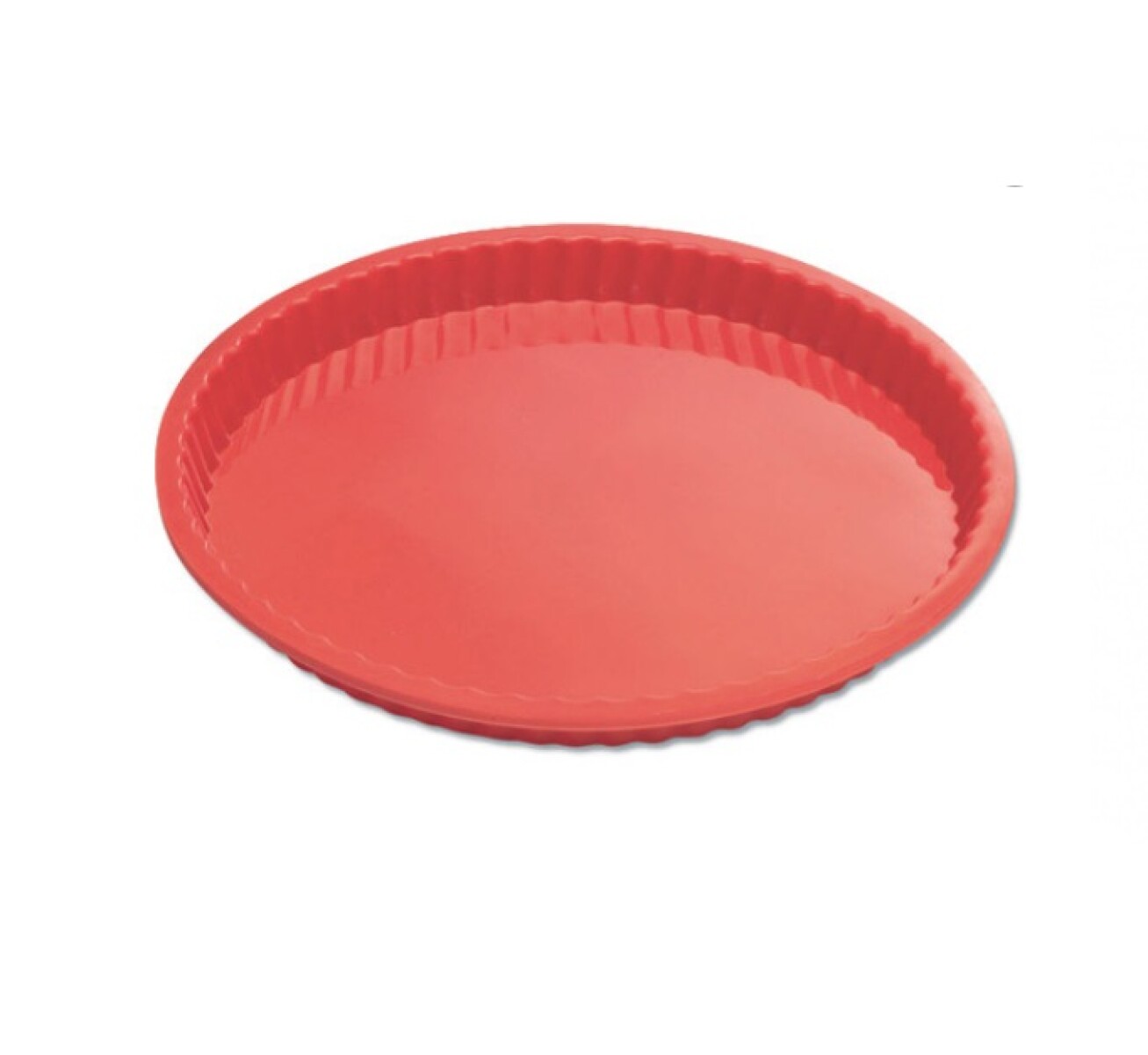 Molde de silicona para tarta/torta borde bajo 