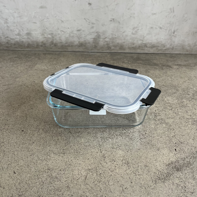 Tupper hermético de vidrio L