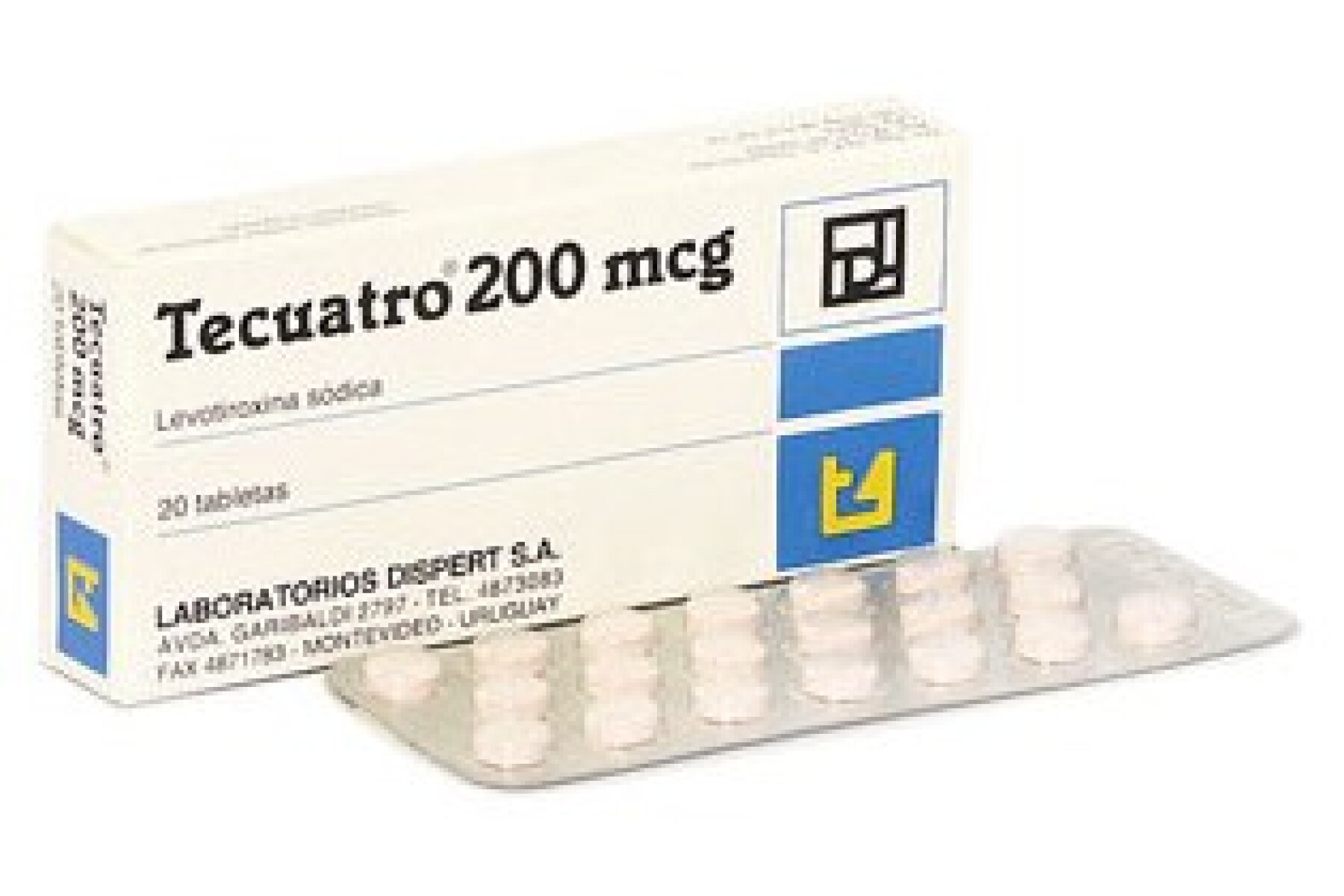 Tecuatro 200mcg 20 Tabletas 