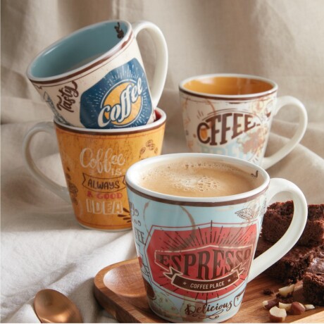 Taza mug momentos de cafe 368 cc Taza mug momentos de cafe 368 cc