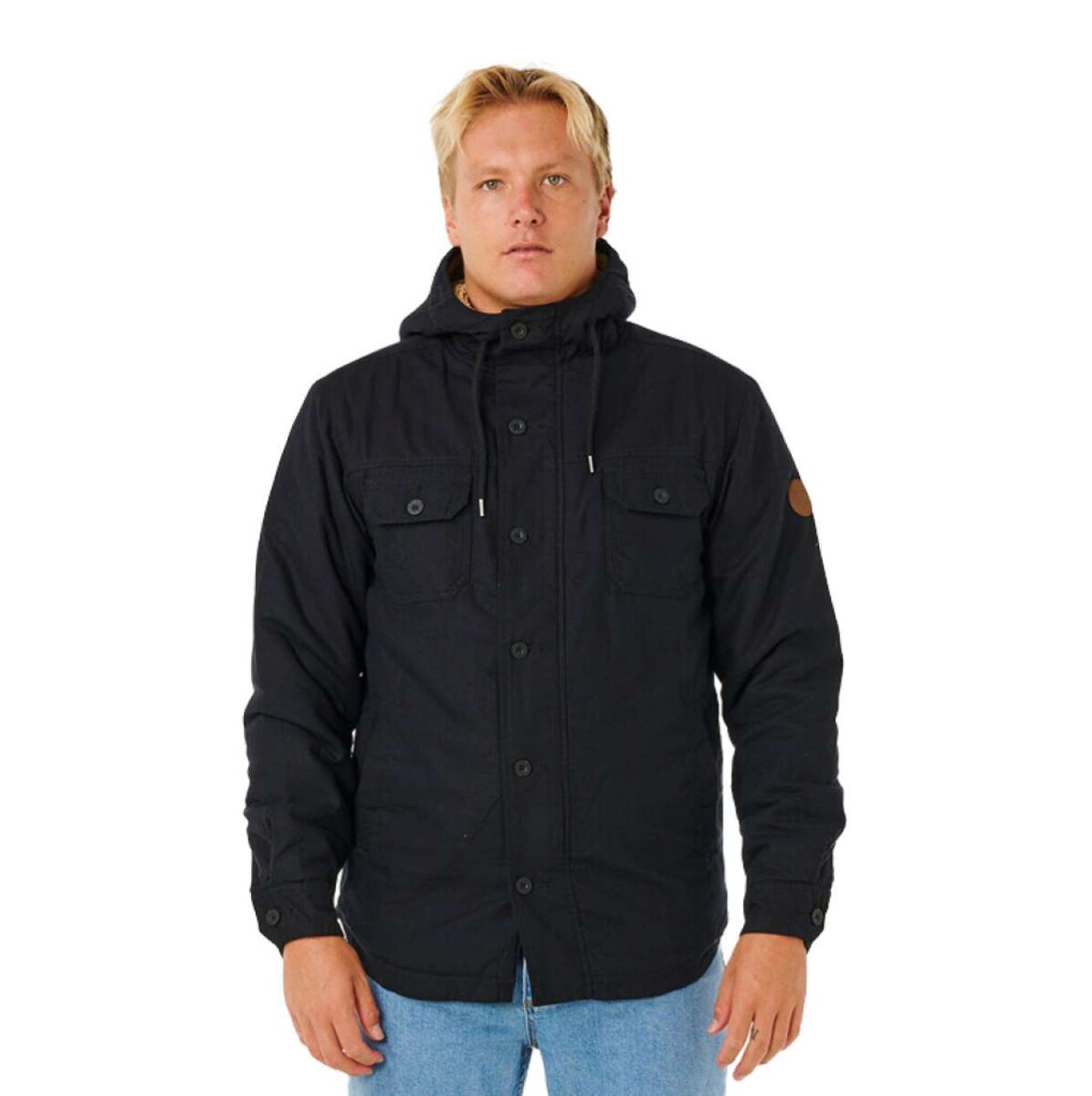 Campera Rip Curl Classic Surf Gibbos - Negro 
