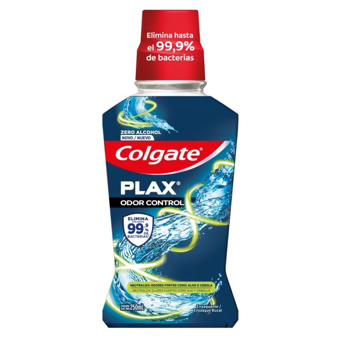 COLGATE ENJ BUCAL ODOR CONTROL 250 ML única