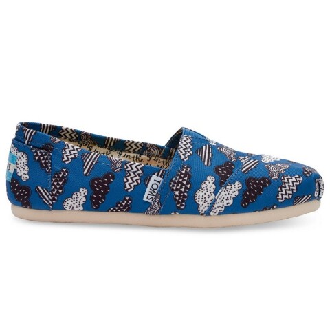 Alpargatas Toms Classic Slip-On Azul