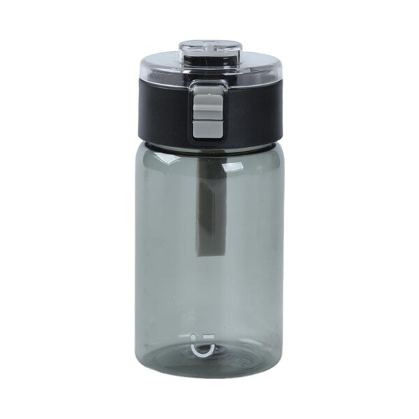 Botella plástica 390ml negro