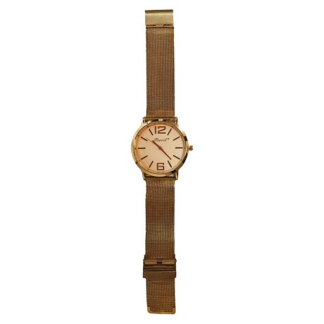 Reloj de Pulsera para Mujer Diseño Moderno Urbano Elegante Cobre