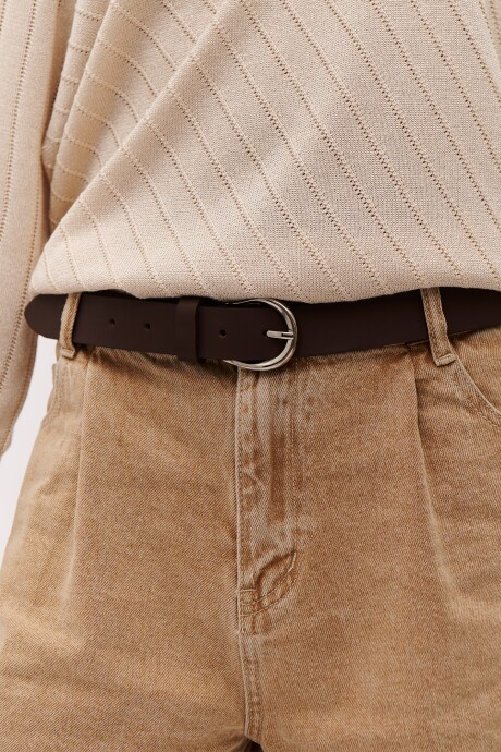 Cinturon York Marron