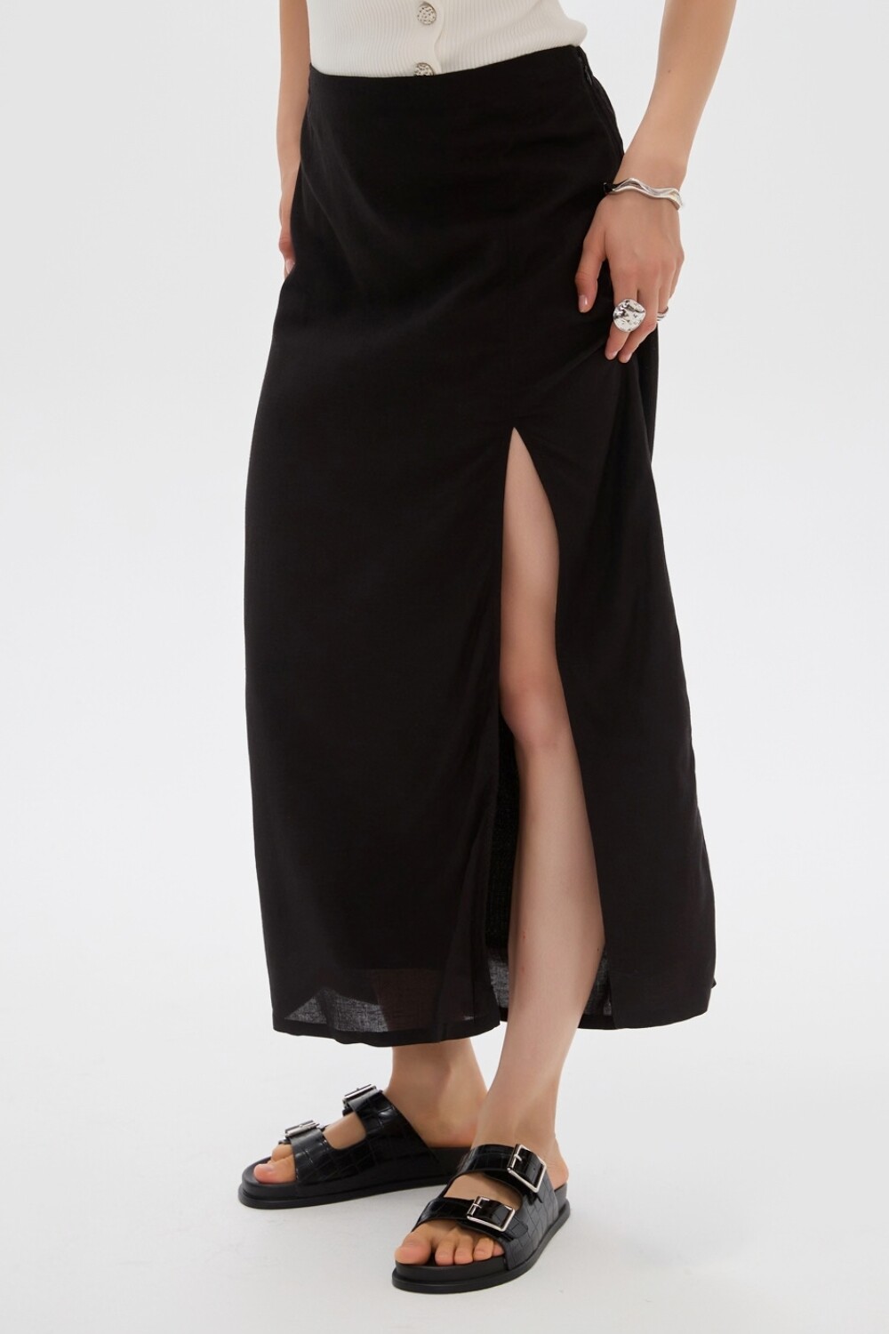 Falda Mirlla Negro
