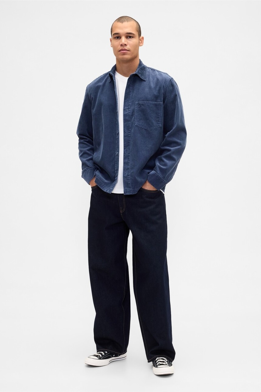 Camisa Jean De Pana Hombre Frozen Lake