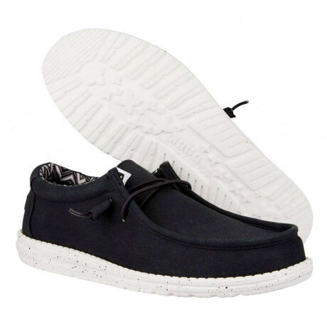 Zapatos Hey Dude Wally Canvas Slip-On M Negro