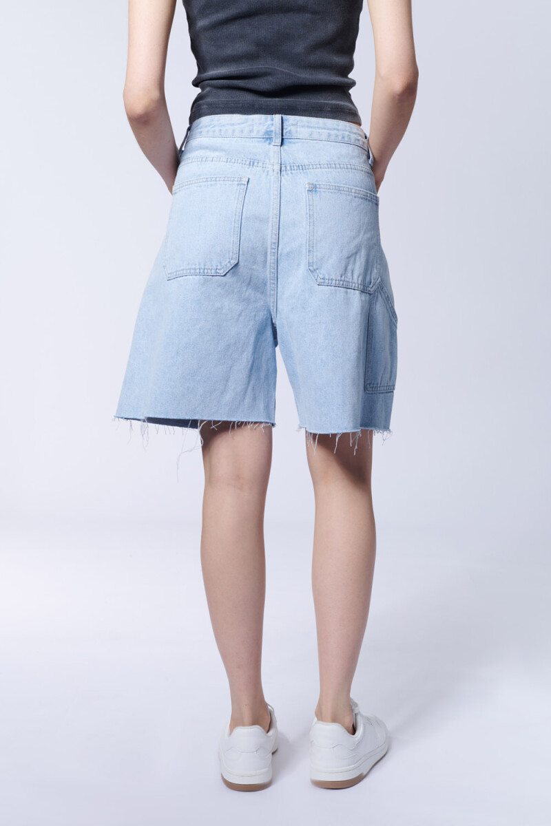 Bermuda Jean Oversize Celeste