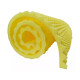Colchón espuma perfilada 0,78 x 1,88 x 4 cm AMARILLO