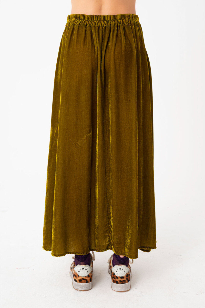 FALDA LARGA Verde