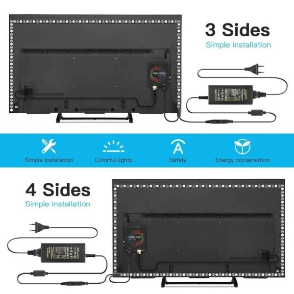 Set Monitor Hp Compaq La2405wg + Cinta Luces Led Rgb 2M Set Monitor Hp Compaq La2405wg + Cinta Luces Led Rgb 2M