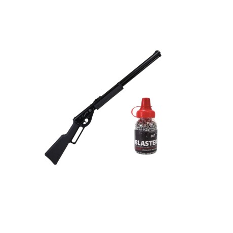 Combo - Rifle palanquero COWBOY 4.5mm polímero - Rossi + Bbs balines de acero 4.5mm Combo - Rifle palanquero COWBOY 4.5mm polímero - Rossi + Bbs balines de acero 4.5mm