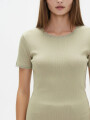 Remera Salpa Verde Grisaceo