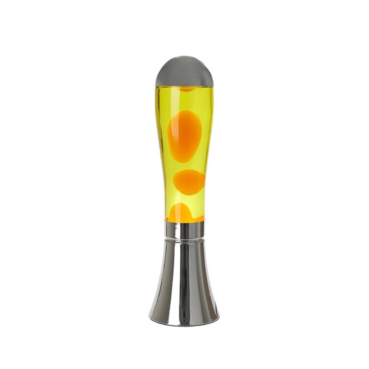 Lámpara De Lava Amarilla Y Naranja De 45 Cm 