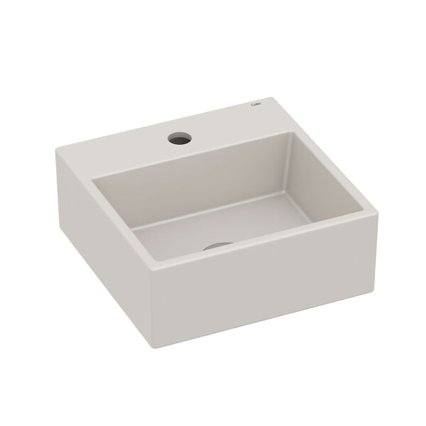 BACHA DE APOYO MODELO BASIC Q1 41x41 CM COLOR BEIGE Bacha De Apoyo Modelo Basic Q1 41x41 Cm Color Beige