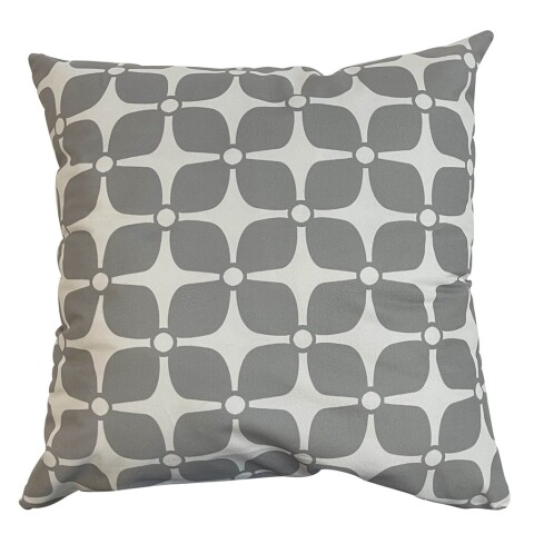 ALMOHADON ESTAMPADO 45x45CM ESTRELLA GRIS/BLANCO ALMOHADON ESTAMPADO 45x45CM ESTRELLA GRIS/BLANCO