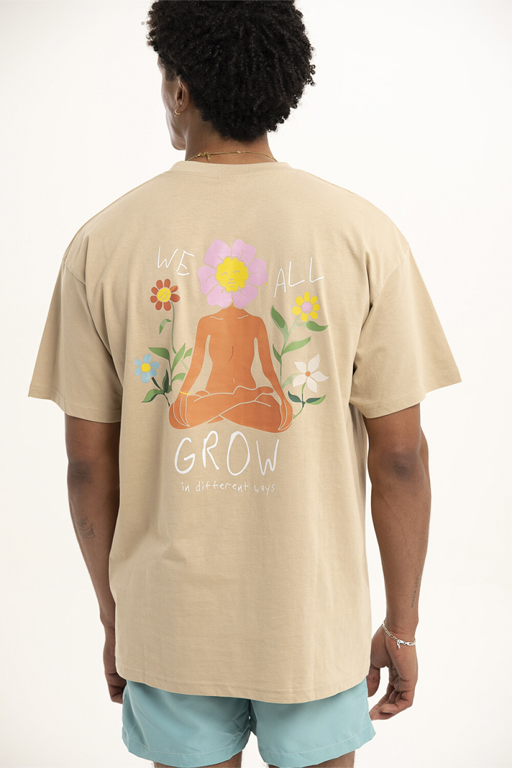 Remera Pulau Lunita Beige