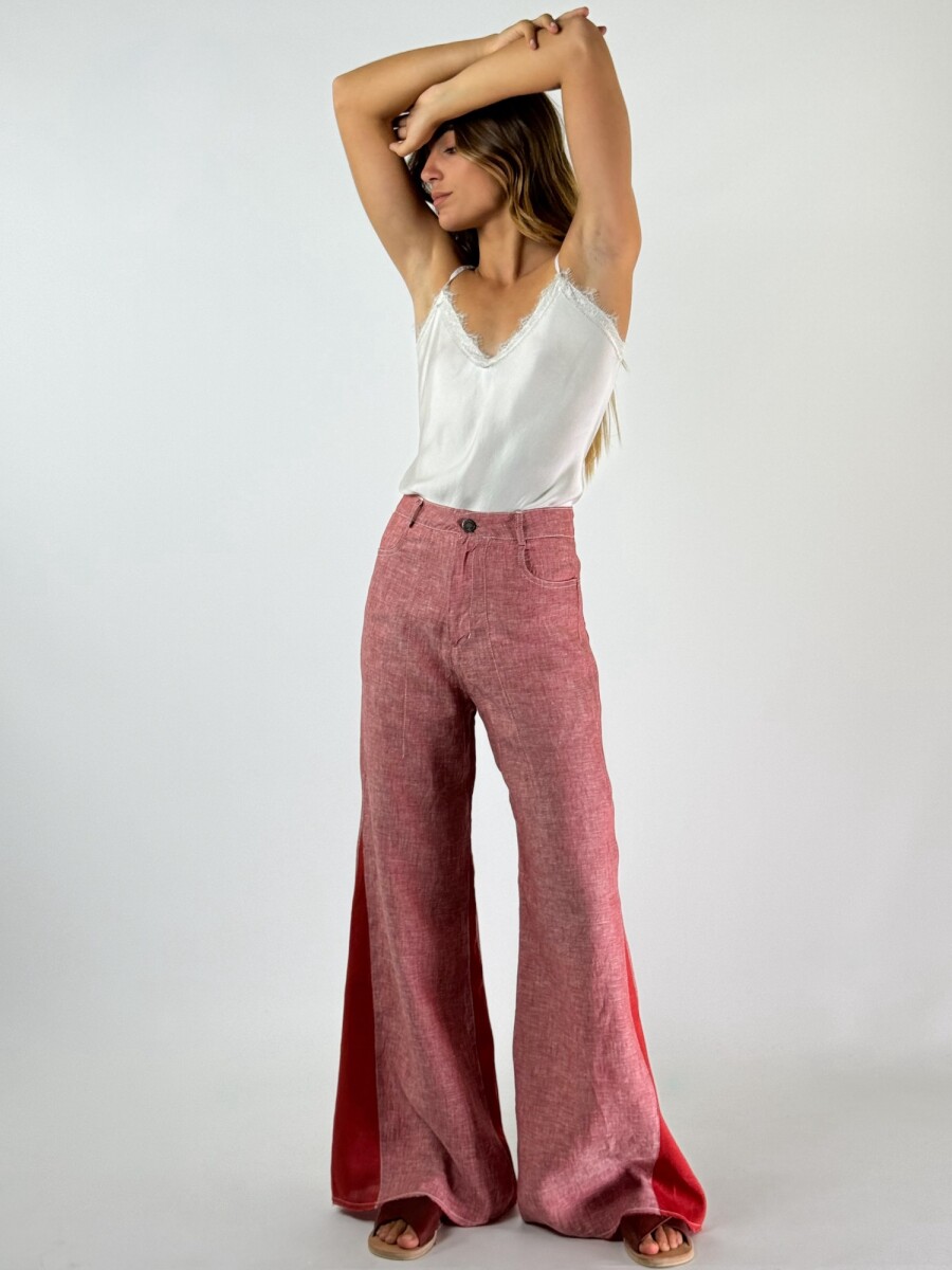 PANTALON JACINTO BLEND - ROJO 