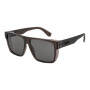 Lentes de sol De Tr90 Cuadrado Flap Negro/Gris