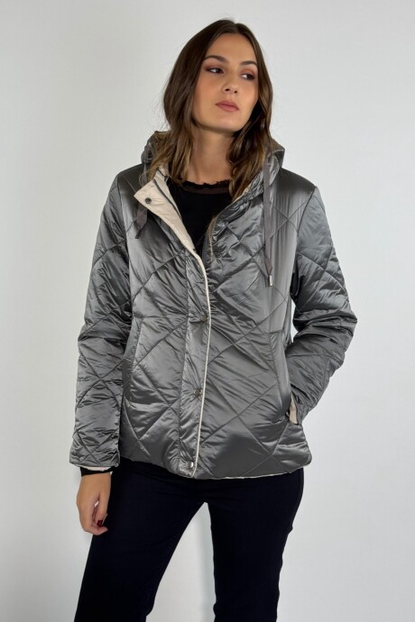 CAMPERA SLAYER Plateado