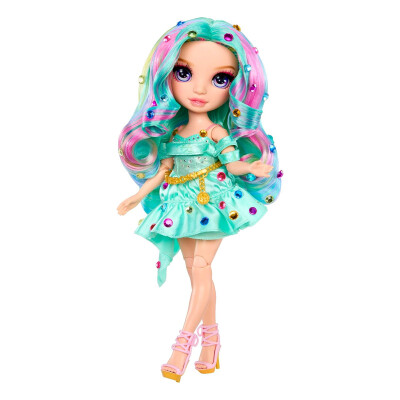 Muñeca Rainbow Brillos Gemas High Be Dazzling 28 cm Celine Turquoise Muñeca Rainbow Brillos Gemas High Be Dazzling 28 cm Celine Turquoise