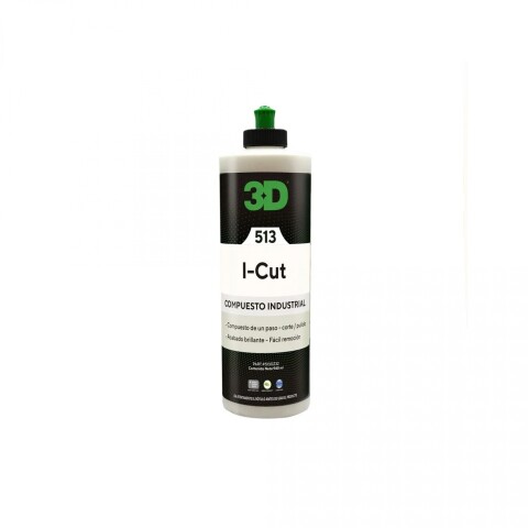 3D I-Cut Industrial - Compuesto De Corte Industrial Para Correcion Intensa 473ml 3D I-Cut Industrial - Compuesto De Corte Industrial Para Correcion Intensa 473ml